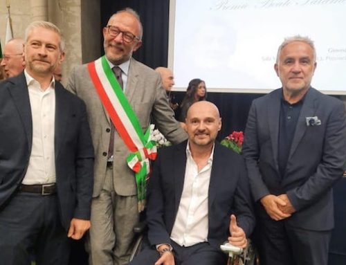 Davide Rafanelli, fondatore di SLAfood, insignito del premio ‘Beato Talamoni’