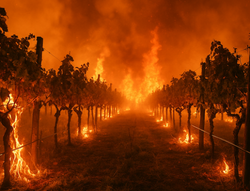 Un grosso incendio sta mettendo a repentaglio la vendemmia nella Napa Valley